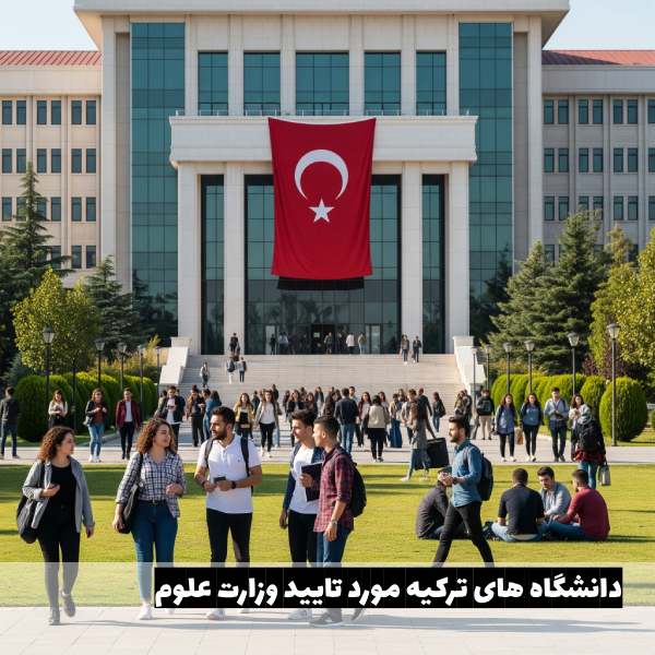 دانشگاه های ترکیه مورد تایید وزارت علوم و دادگستری