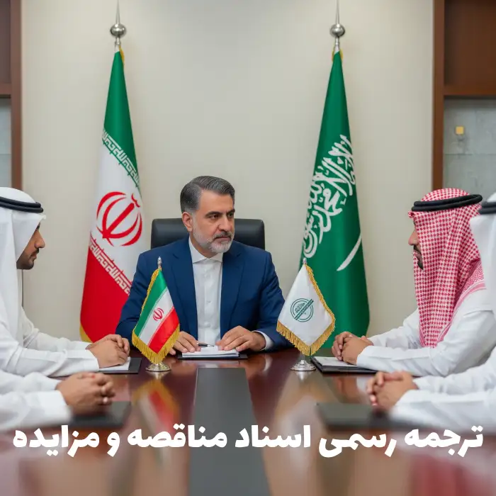 ترجمه رسمی اسناد مناقصه و مزایده